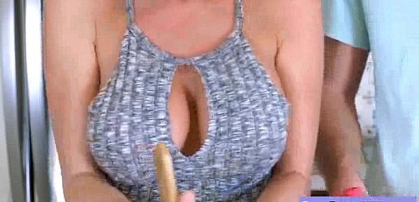  Mature Lady (veronica avluv) With Big Melon Tits Fucks video-28